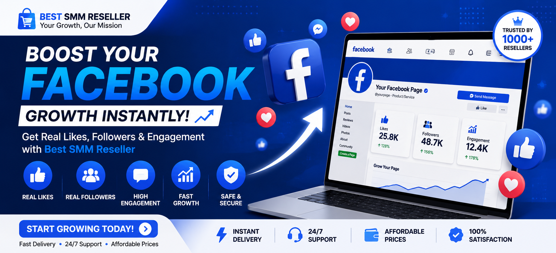 🚀Best SMM Panel for Fast & Reliable Social Media Growth