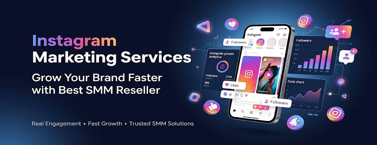 Instagram Marketing Services: Grow Your Brand Faster with Best SMM Reseller